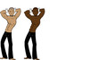 Black and Caucasian Strippers