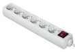 white multiple socket