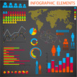 Vector set of Infographic elements Vector set of Infographic elements