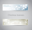Set of vector christmas / New Year banners Set of vector christmas / New Year banners