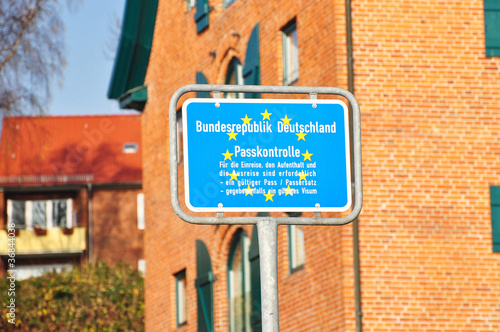 Foto: Passkontrolle Passkontrolle