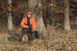 Jäger bei der Drückjagd
