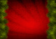 Sfondo Rosso con Pini
