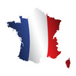 France bleu blanc rouge
