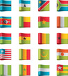 Vector flags. Africa, part 11 Vector flags. Africa, part 11