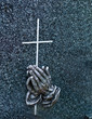 Grabstein auf einem Friedhof