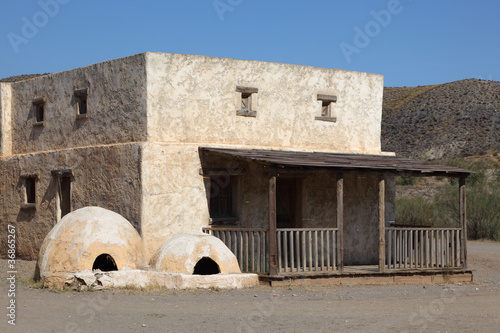 Photo: Abandoned house in a Mexican pueblo village Abandoned house in a Mexican pueblo village