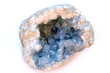 Celestine (or Celestite) geode