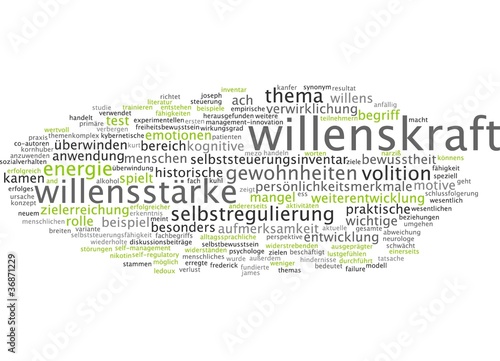 Foto: Willenskraft Willenskraft