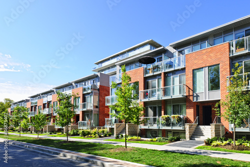 Photo: Modern town houses Modern town houses