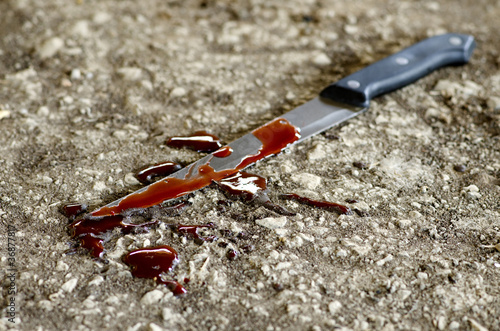 Photo: Knife Violence Knife Violence