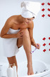 Shaving legs