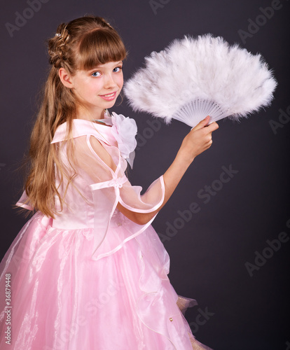 Photo: Child in carnival costume. Child in carnival costume.