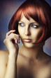 Fashion beauty portrait of glamour woman Fashion beauty portrait of glamour woman