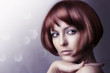 Fashion beauty portrait of glamour woman Fashion beauty portrait of glamour woman