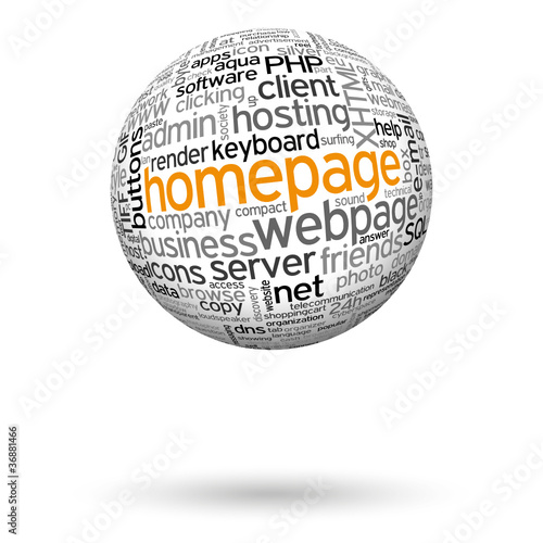 Vektor: Homepage, 3D Kugel, Keywörter, Suchbegriffe, SEO Homepage, 3D Kugel, Keywörter, Suchbegriffe, SEO