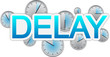 Delay text banner