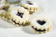 Weihnachtsplätzchen mit Füllung