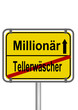 Millionär vs. Tellerwäscher