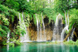 Waterfall at Plitvice national park, Croatia