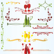 Ruleline for xmas or new year celebration Ruleline for xmas or new year celebration