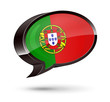 "Portuguese-Speaking" 3D Speech Bubble