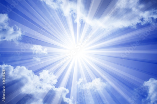 Photo: Sky Sun Clouds Sky Sun Clouds