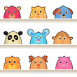 cartoon animal characters