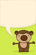 Cute bear card