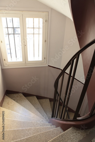Photo: cage d'escalier cage d'escalier