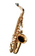 Saxophone Jazz instrument isolated