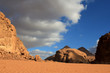Wadi Rum Desert beautiful landscape. Jordan.