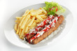 Frikandel Spezial, Pommes frites