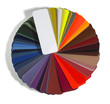 round spread color chart