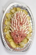 Mettigel auf Aluplatte