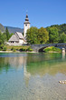 Sveti Janez am Wocheiner See bei Bohinj in den Julischen Alpen