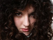 Photo: Face of a beautiful young woman Face of a beautiful young woman