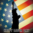 happy labor day - illustration