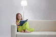 Photo: beauty girl read book beauty girl read book