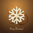 Ripped snowflake design Ripped snowflake design