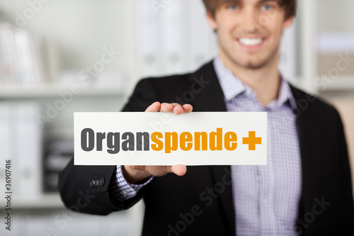 Photo: organspende organspende
