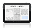 Business News On Tablet PC