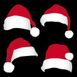 Photographie : Santa caps collection