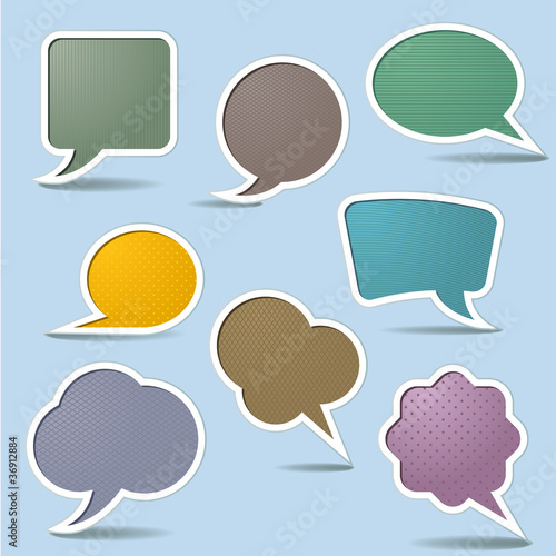 Vector: Collection Speech Bubbles Collection Speech Bubbles