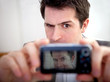 Funny self-portrait