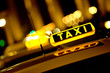 Taxi sign