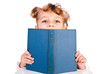 girl reading book
