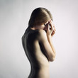 Fashion photo of beautiful nude woman