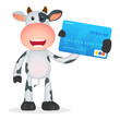 funny cartoon cow