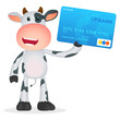 funny cartoon cow